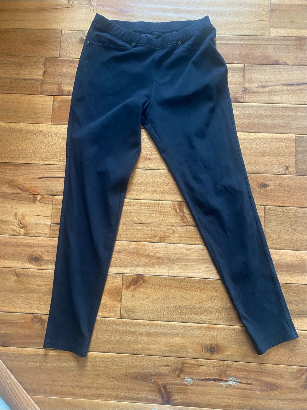 Libbey Black Soft-Finish Jeggings